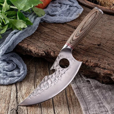 Premium Japanese Stainless Steel Bone Chopping Knife - InspiredGrabs.com